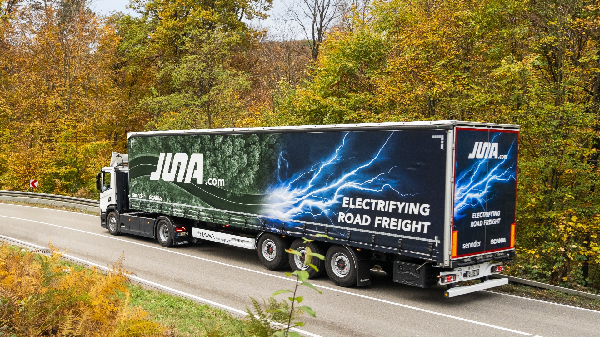 JUNA: Κοινοπραξία της Scania για «pay-per-use» χρήση ηλεκτρικών φορτηγών