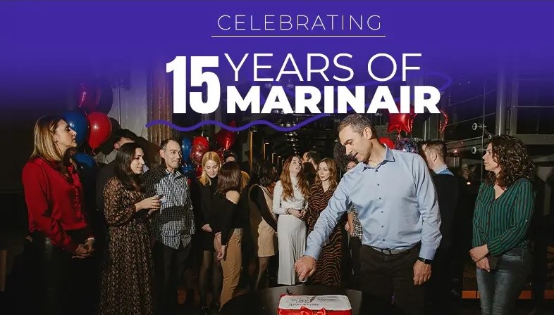 Η Marinair Cargo Services Ltd γιορτάζει τα 15 της χρόνια!